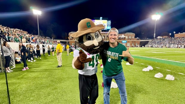 Andrew Bauhs of College Football Tour visited Charlotte this past football season.  He is on a quest to experience gameday at all 134 FBS venues.